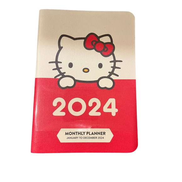 Hello Kitty, 2024 monthly planner January to December - Picture 1 of 7
